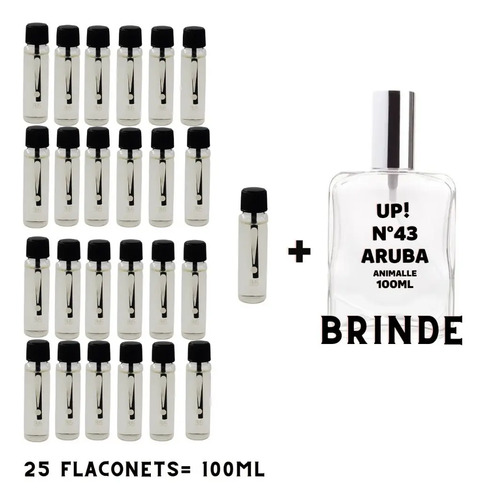 Perfume Up Essência Aruba 43 Masculino - Leia O Descritivo