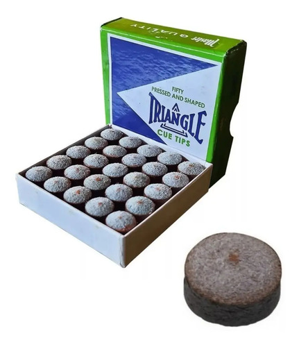 1 Sola Triângle Original 11mm Taco De Sinuca Bilhar Snooker Marrom